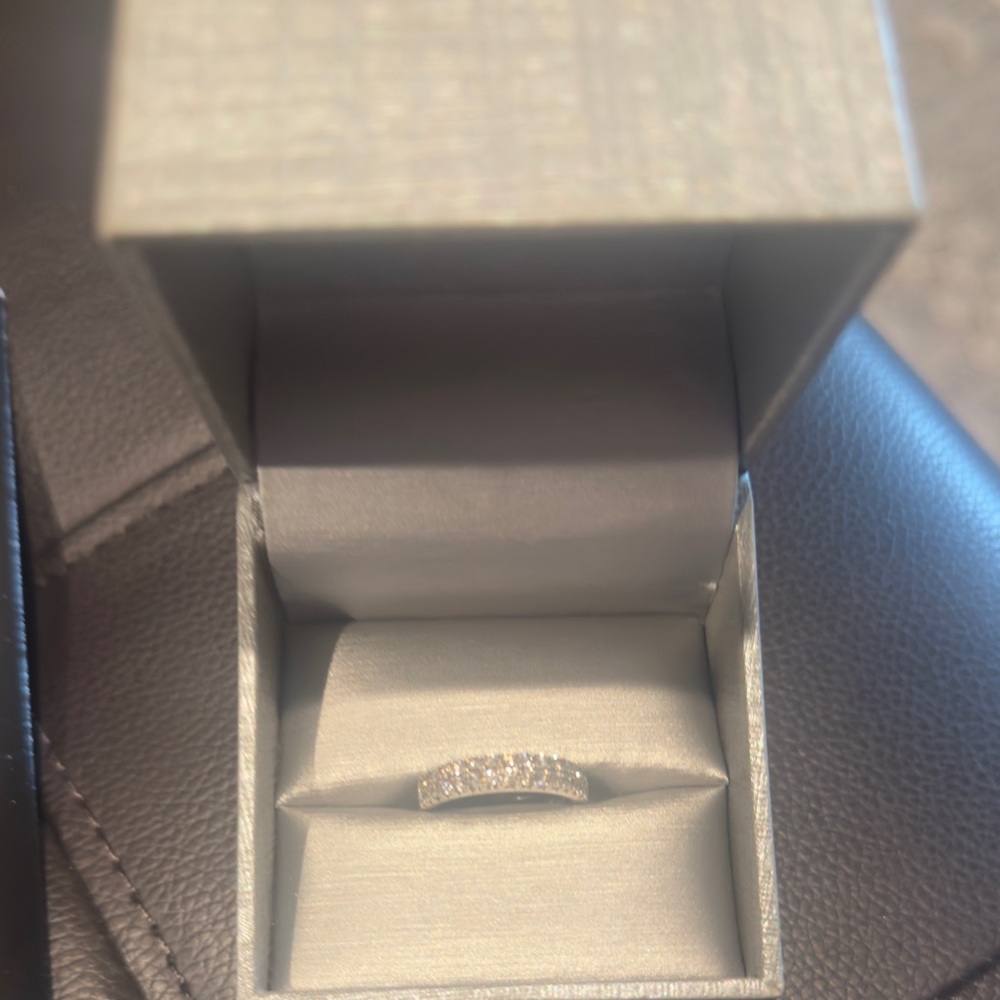 Zales white gold 14k and Diamond Ring